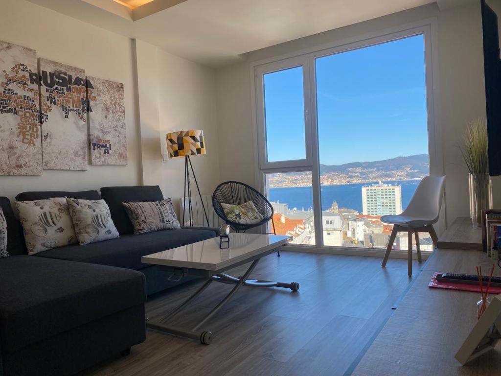 Centro Vistas 180Grados Ria De Vigo - Precioso Apartamento ภายนอก รูปภาพ