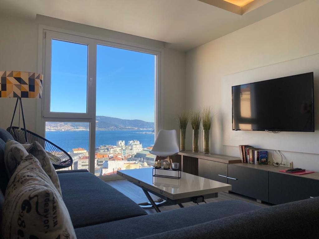 Centro Vistas 180Grados Ria De Vigo - Precioso Apartamento ภายนอก รูปภาพ